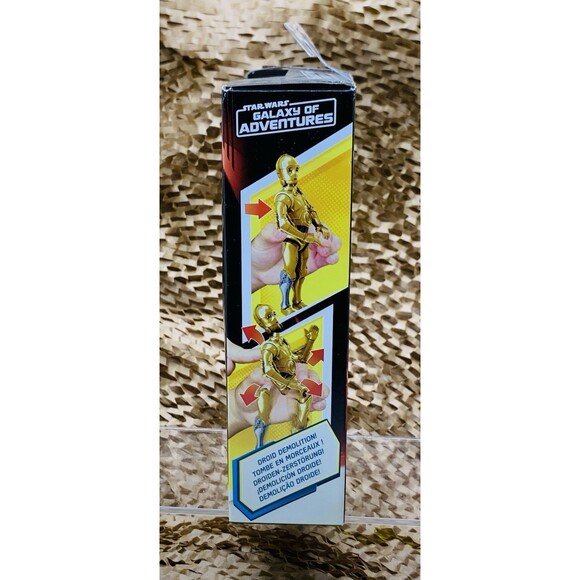 Hasbro Disney Star Wars Galaxy of Adventures C-3PO Toy Action Figure NEW In Box - Picture 2 of 4